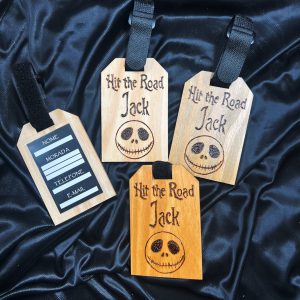 Etiqueta de Bagagem Skellington