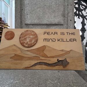 Quadro “Fear is the Mind Killer” XXL